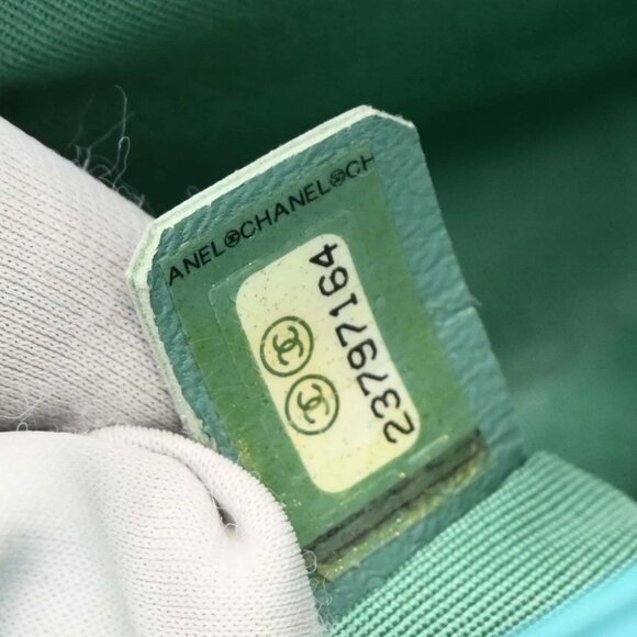 Chanel Emerald Green Calfskin Ring My Bag 2way Handbag - Picture 10 of 10